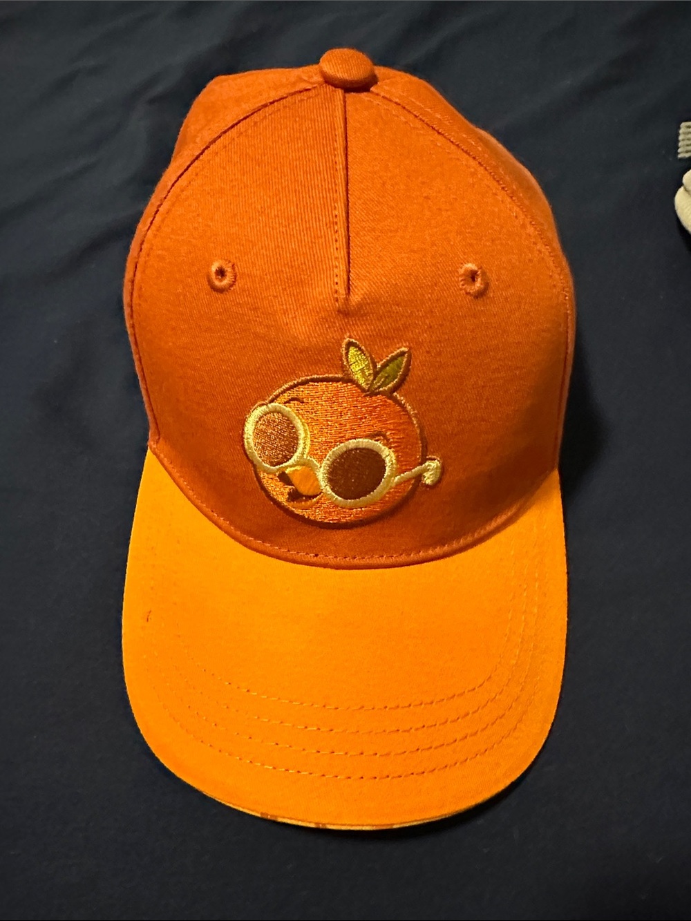 Disney Orange Bird Baseball Cap - Bright Orange - flower and garden festival hat